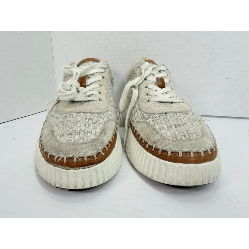 Coconuts by Matisse Go To Platform Sneakers Woven‎ Tweed Women's Size 8.5